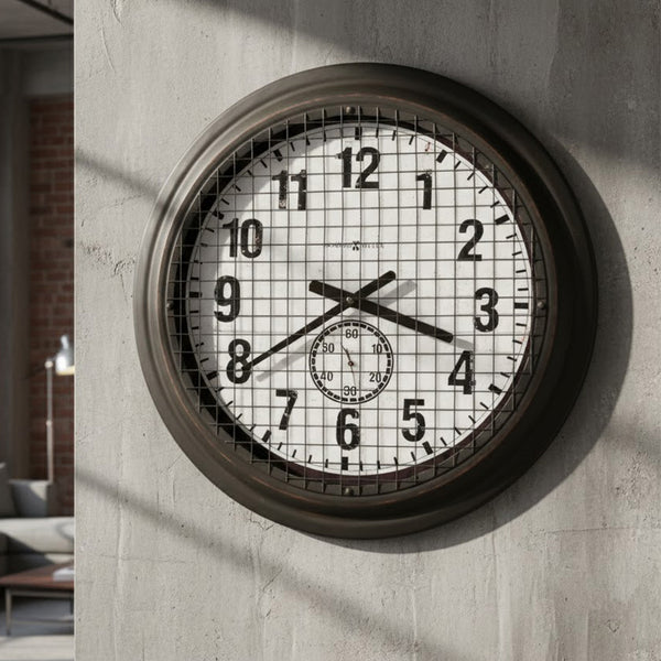 GridIronWorksWallClock-