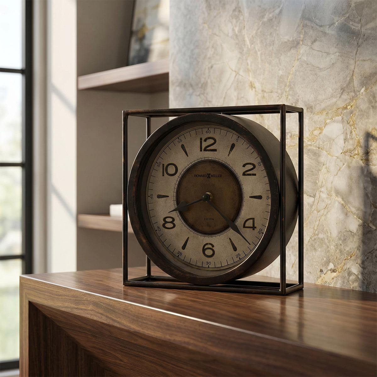Non-Chiming Accent & Mantel Clocks