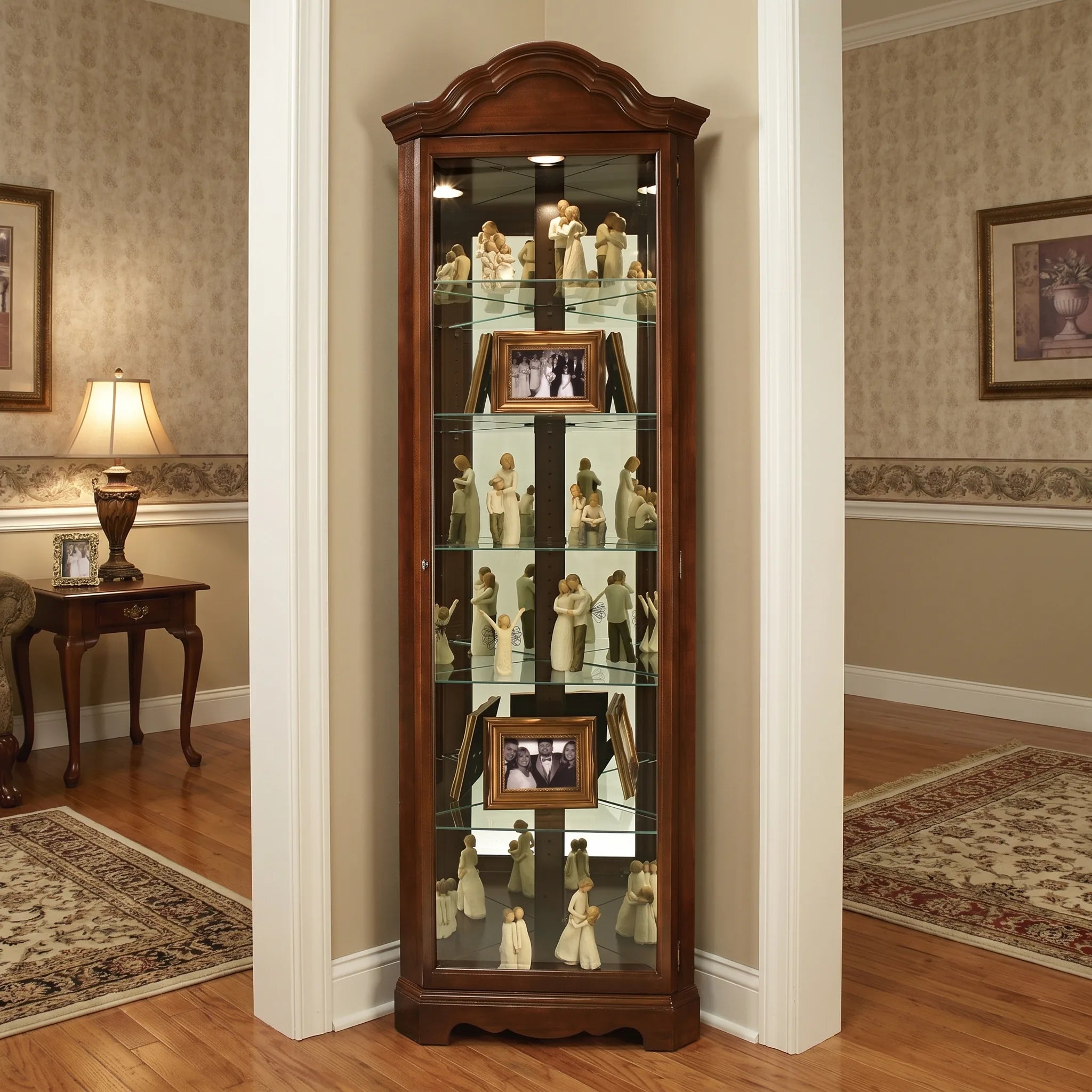 Murphy Corner Curio Cabinet