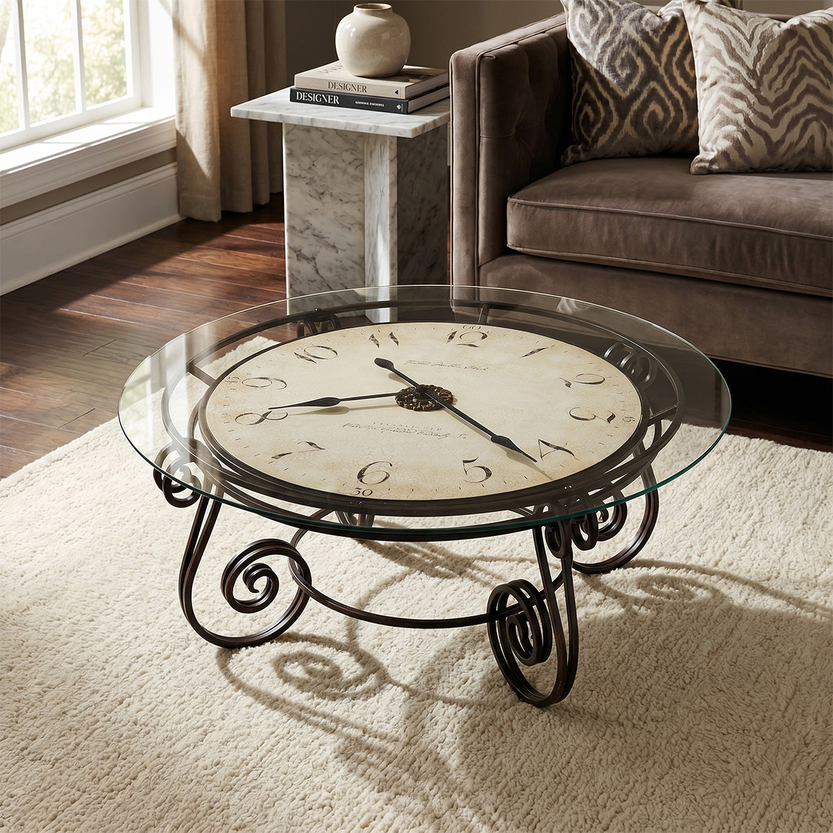 Ravenna Clock Table – Howard Miller