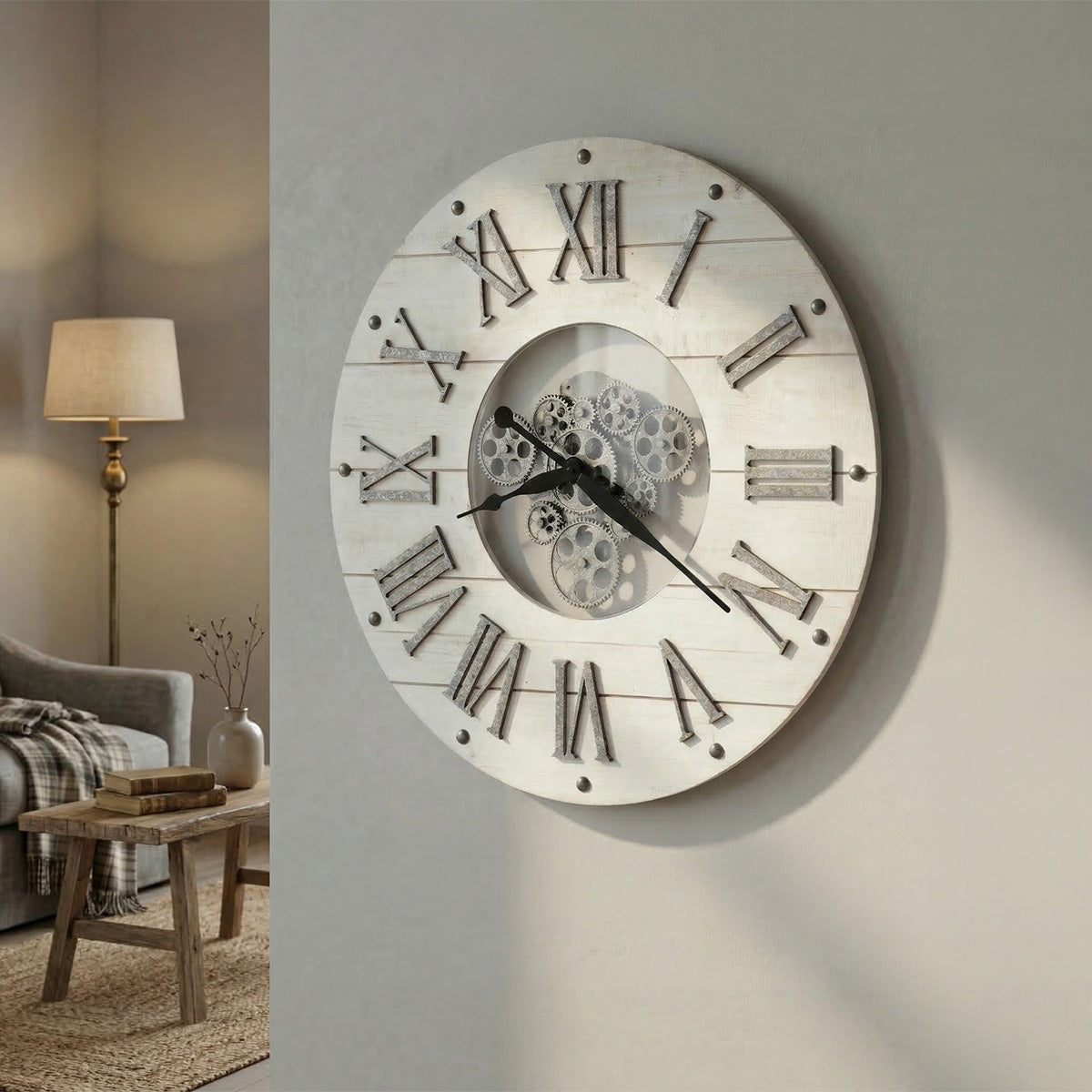 Sky Oversized Gallery Wall Clock