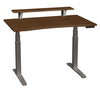 84805CC25 SmartMoves 48 in. Premium Desk w/ Elevated Shelf and Adjustable Height Base