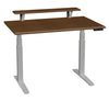 84806FS25 SmartMoves 48 in. Premium Desk w/ Elevated Shelf and Adjustable Height Base