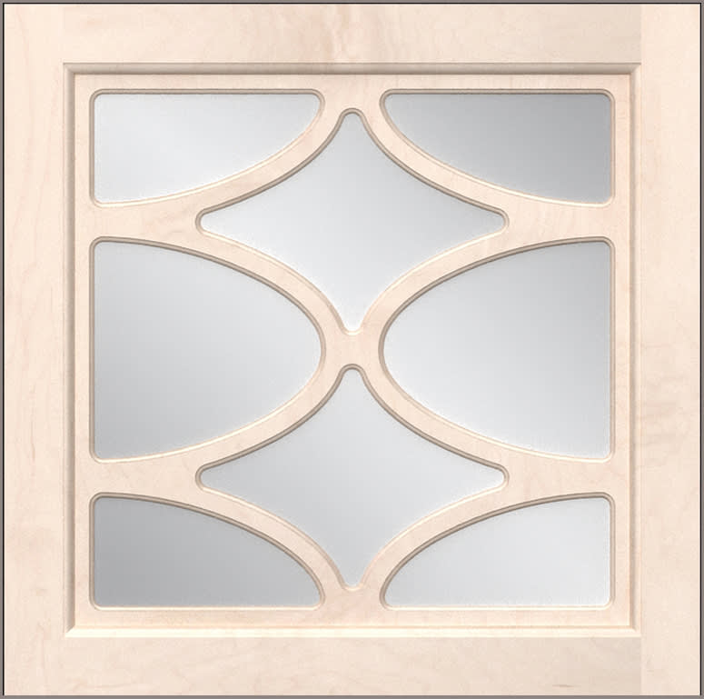 console-square-door-style-6 Glass Pane II