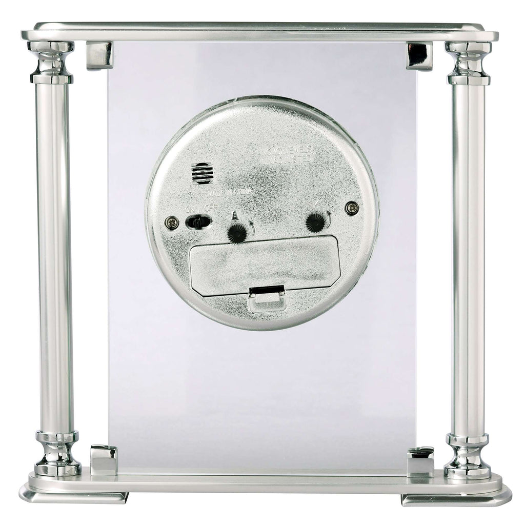 Close-up of a vintage-style photo frame with a metal backing.