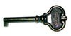 Ridgeway Antique Door Key