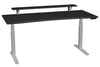 87205FS22 SmartMoves 72 in. Desk w/ Elevated Shelf and Adjustable Height Base