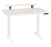 48 Inch Premium Desk Elevated Shelf Adjustable Height Base 1