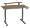 84806CC27 SmartMoves 48 in. Premium Desk w/ Elevated Shelf and Adjustable Height Base
