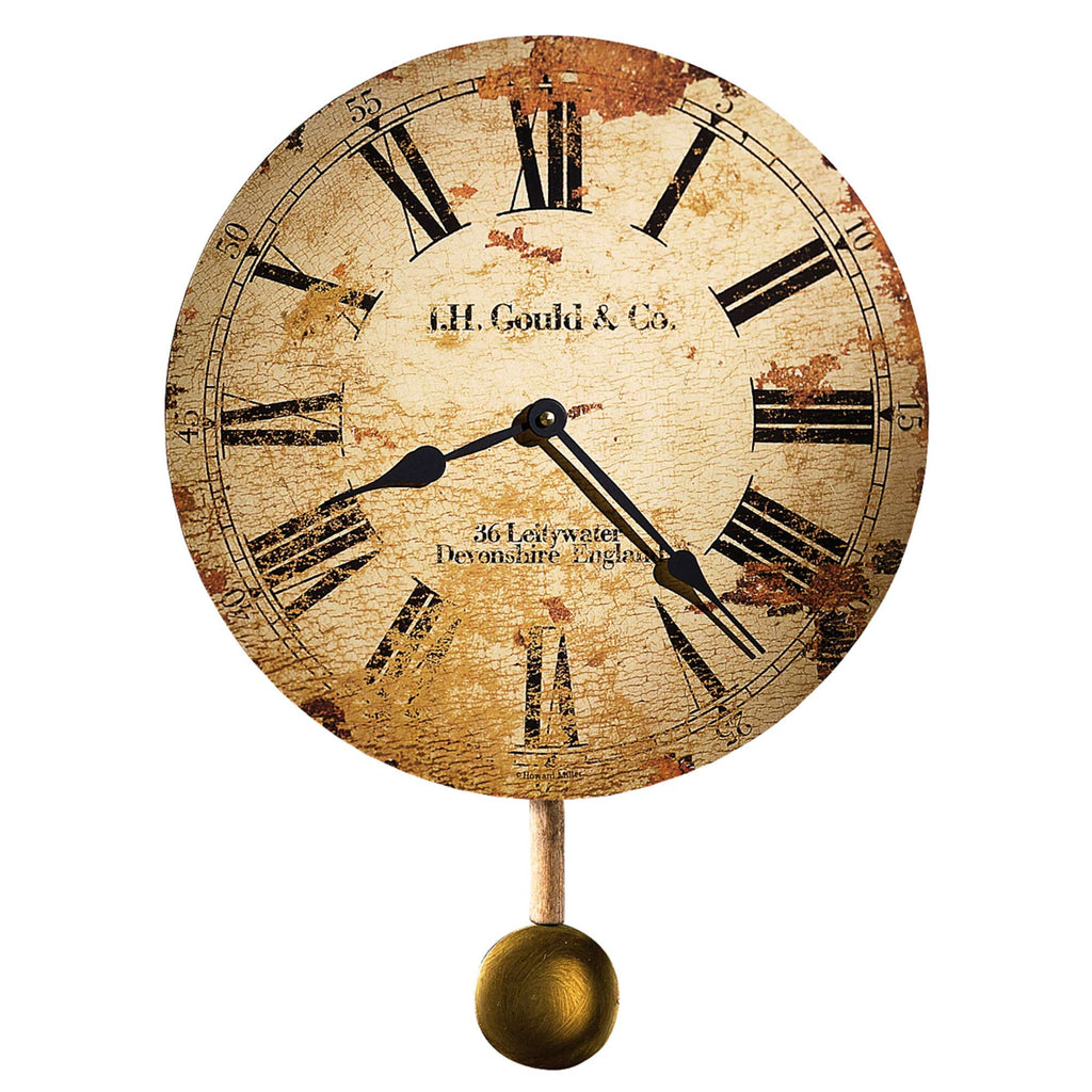 Antique clock with Roman numerals and vintage design