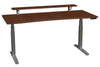 87205CC23 SmartMoves 72 in. Premium Desk w/ Elevated Shelf and Adjustable Height Base