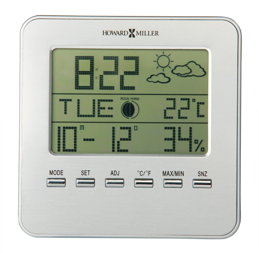 645693 Weather VIew Tabletop Clock