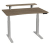 84805FS27 SmartMoves 48 in. Premium Desk w/ Elevated Shelf and Adjustable Height Base