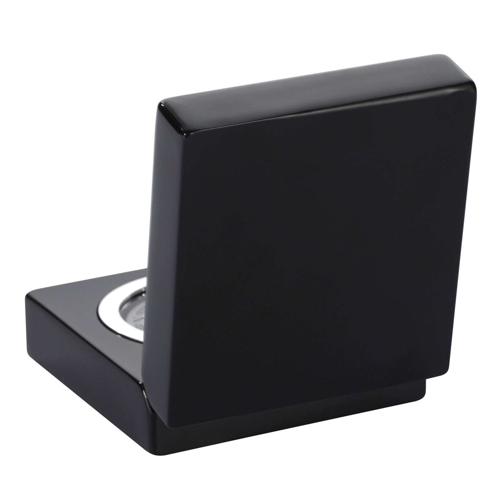 Black square jewelry display stand