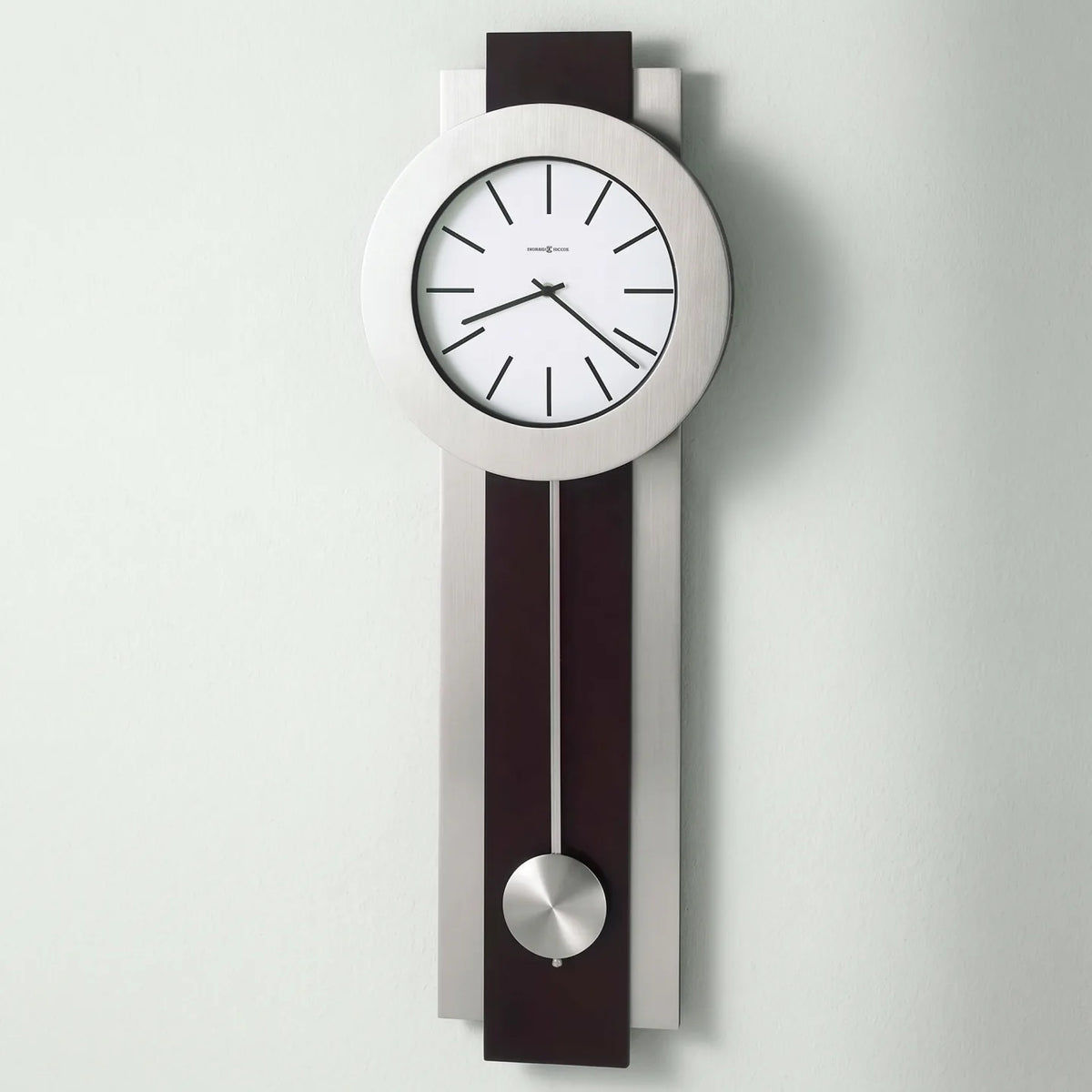 Howard Miller Bergen Wall Clock, 35-inch, front view on a plain white background
