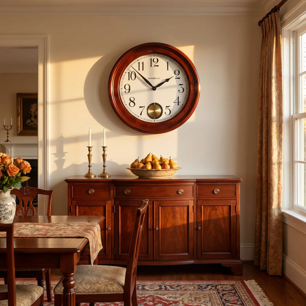 Griffith 25 in Oversized Wall Clock | Howard Miller