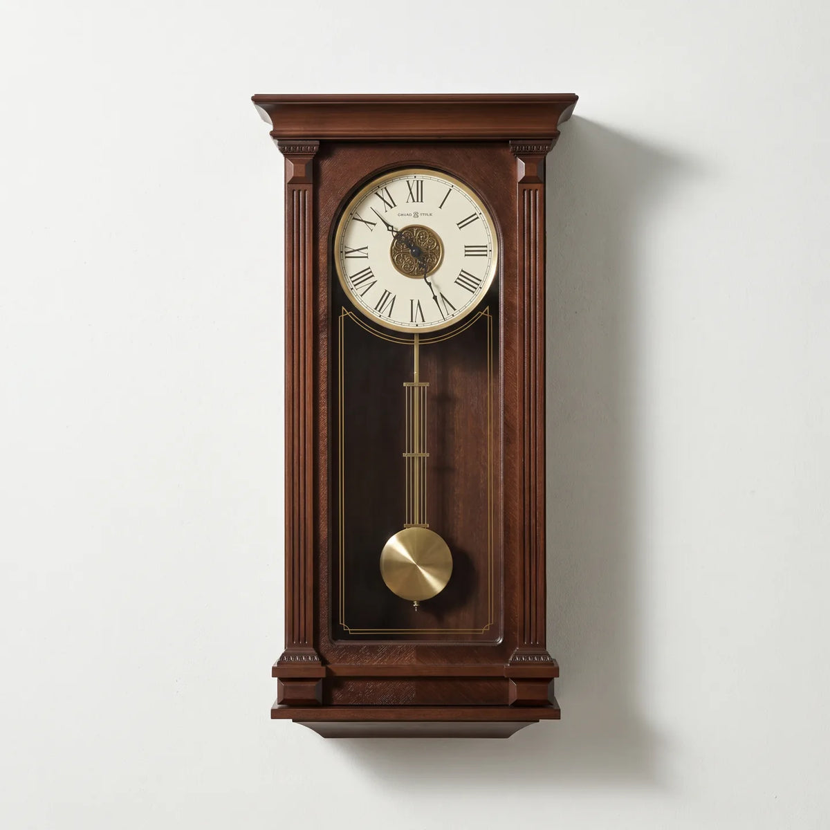 Howard Miller Sinclair Wall Clock, 27-inch, front view on a plain white background