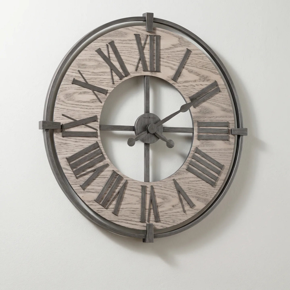 Howard Miller Eli Wall Clock, 32-inch, front view on a plain white background