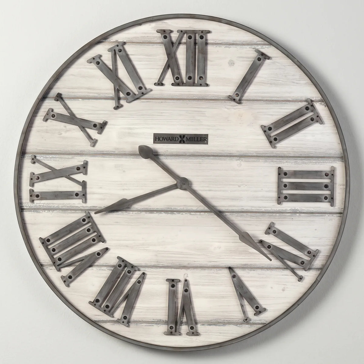 Howard Miller West Grove Gallery Wall Clock, 36-inch, front view on a plain white background