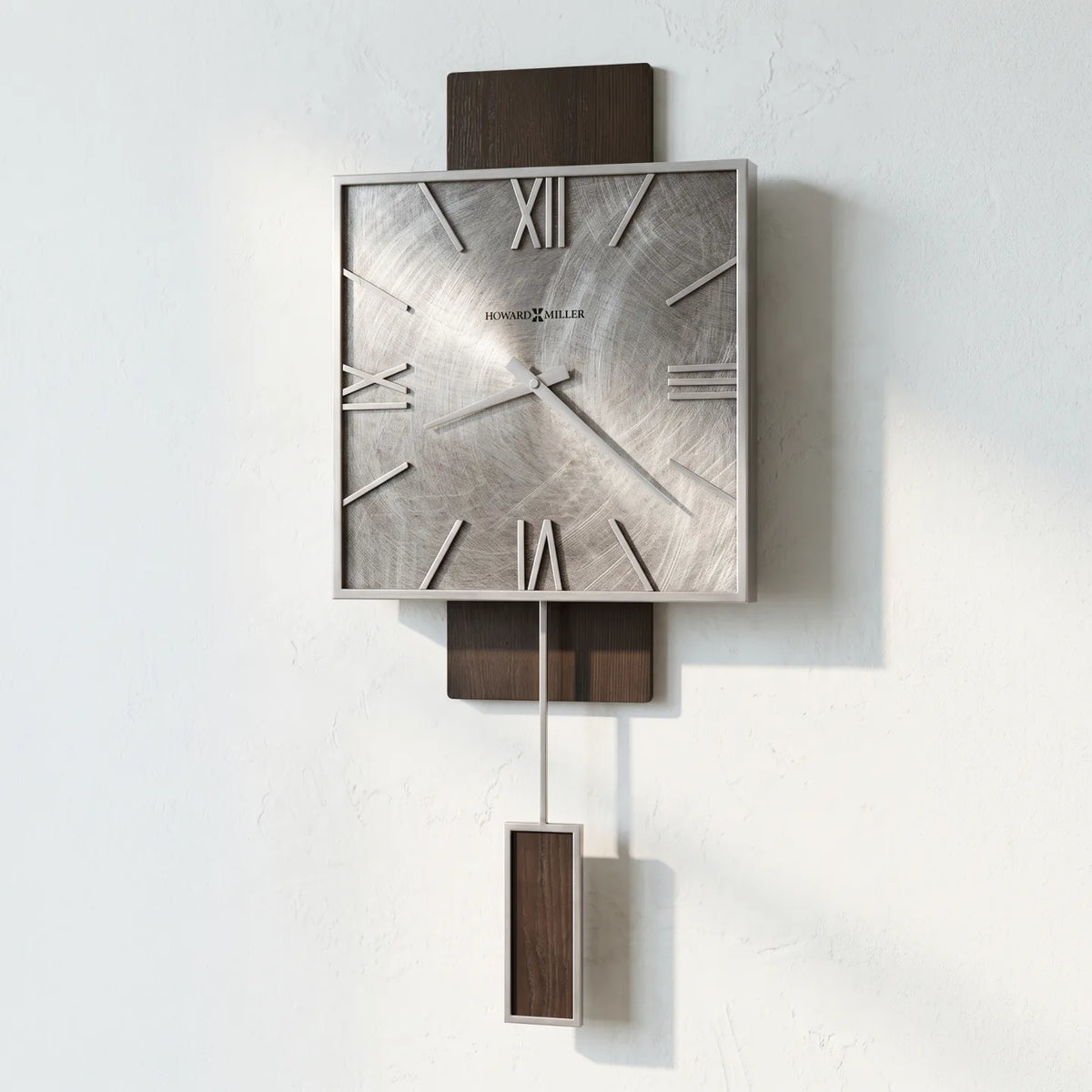 Howard Miller Maclane Wall Clock, 28-inch, front view on a plain white background