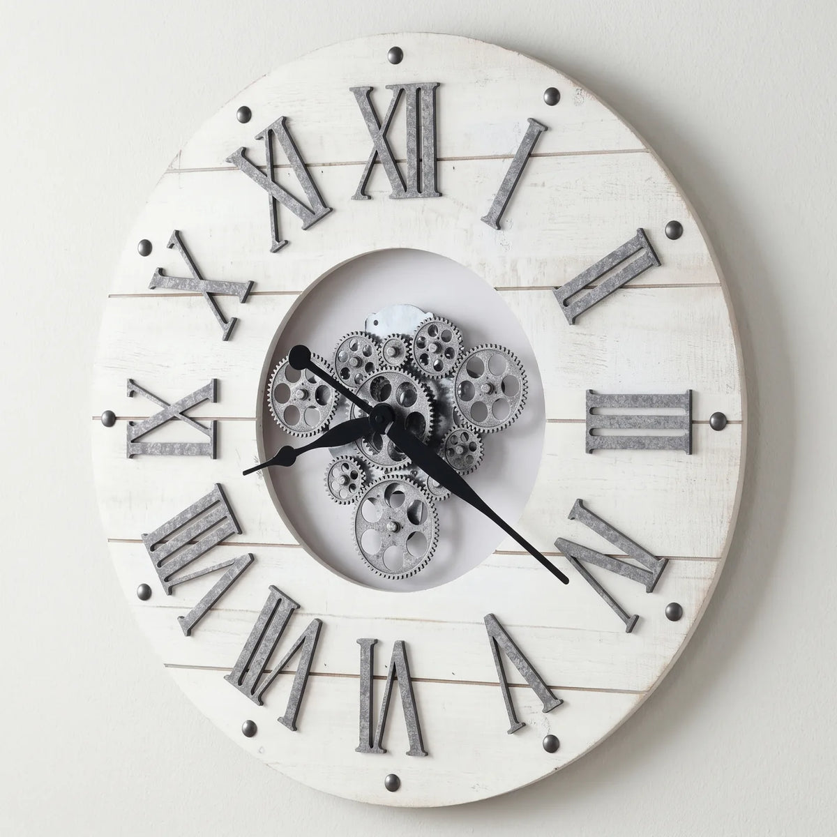 Howard Miller Sky Oversized Gallery Wall Clock, 27-inch, front view on a plain white background