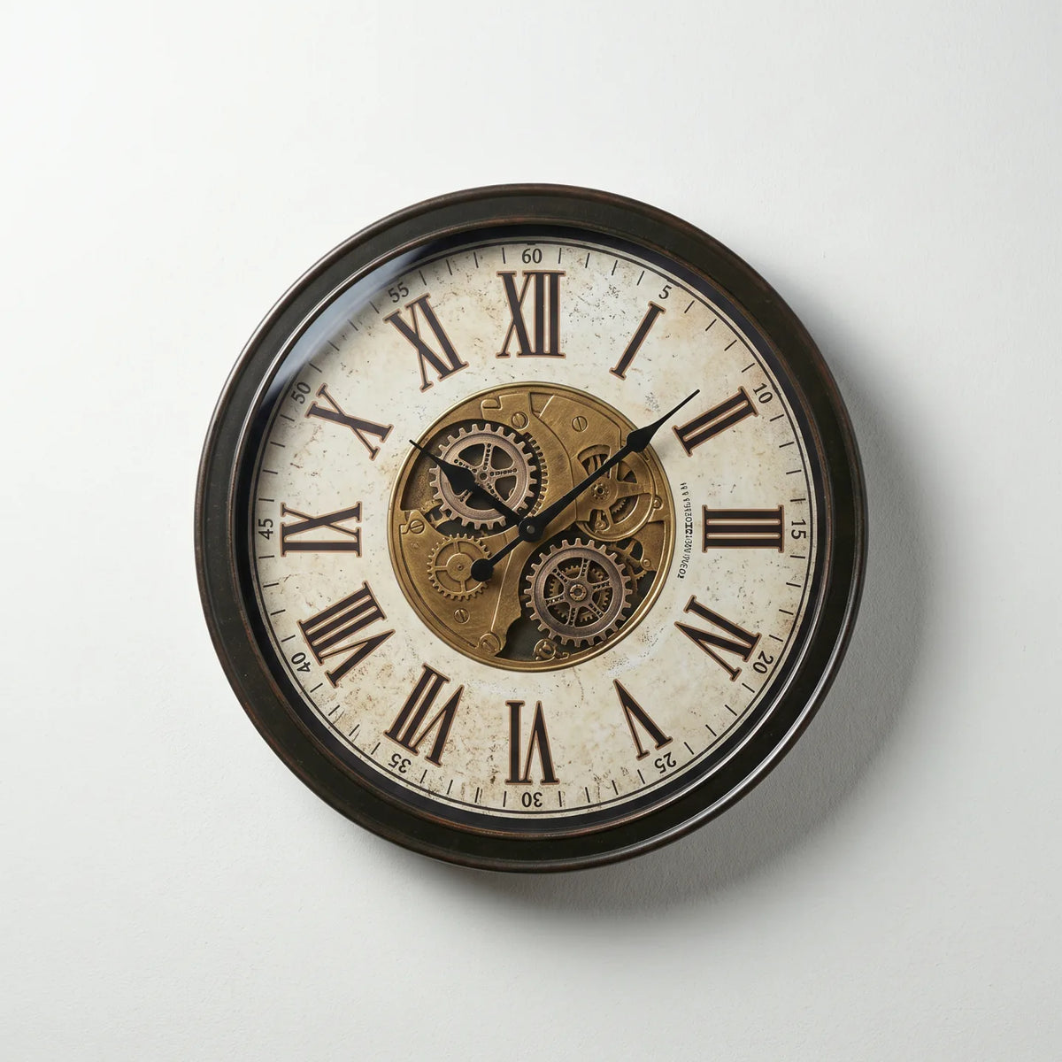 Howard Miller Hansel Wall Clock, 26-inch, front view on a plain white background