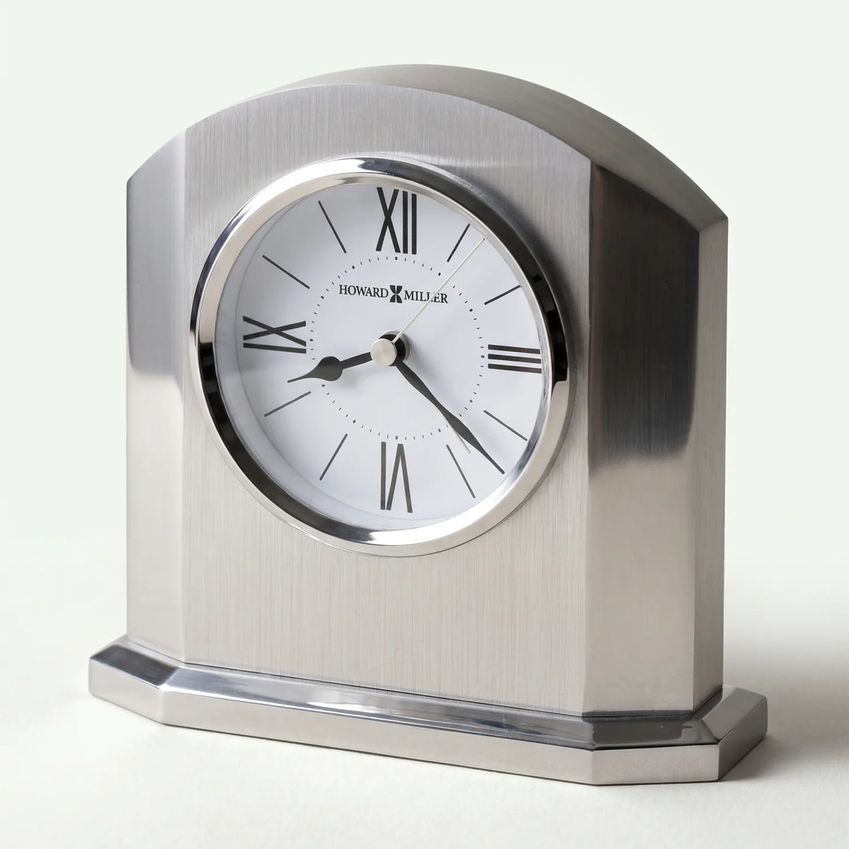 Howard Miller Lincoln Tabletop Clock, 6-inch, front view on a plain white background