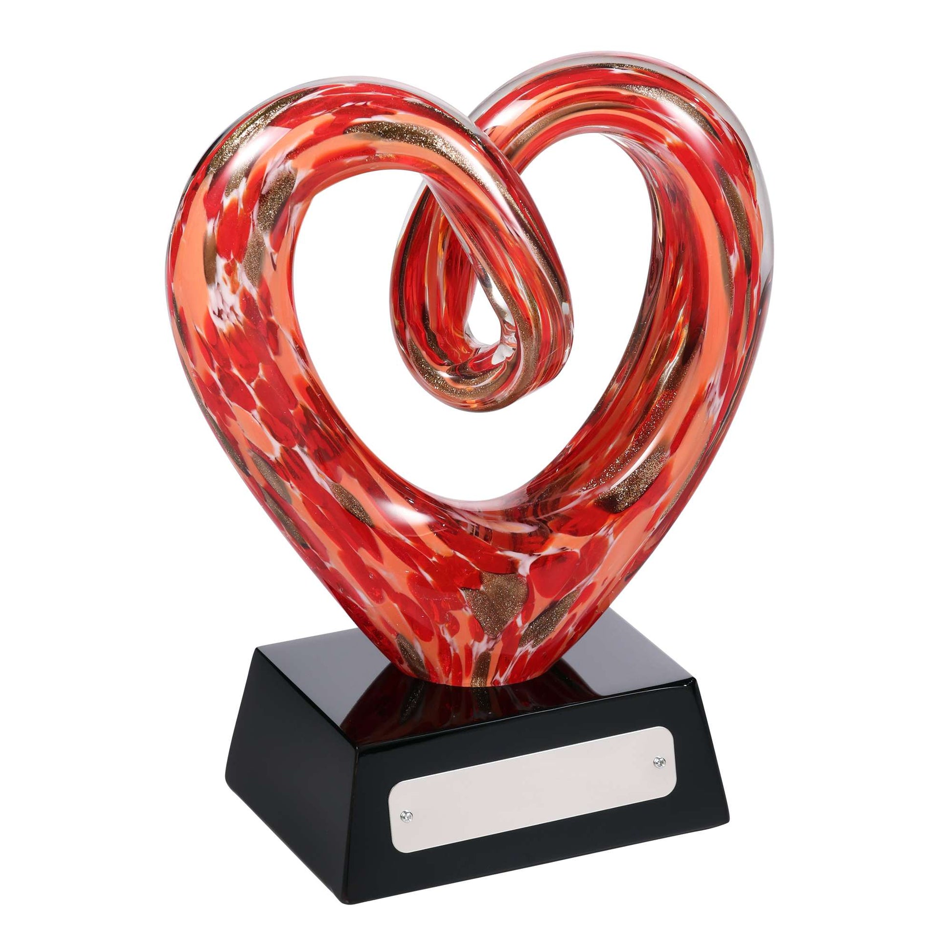 Infinity Heart Keepsake with Base