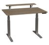 84804CC27 SmartMoves 48 in. Premium Desk w/ Elevated Shelf and Adjustable Height Base