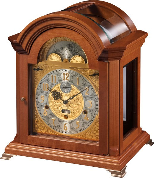 Kieninger Traditional Mantle Clock with Bell Chime and Moon Dial – Howard  Miller