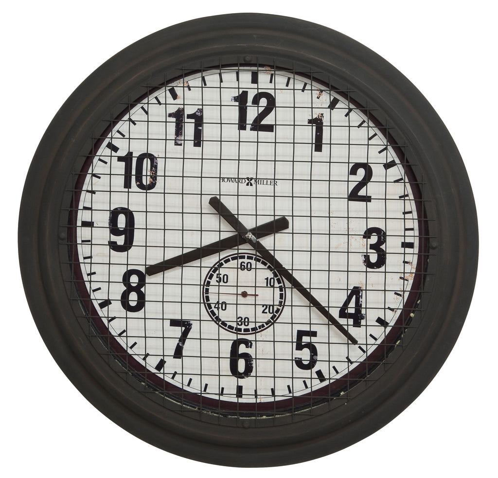 625625 Grid Iron Works Wall Clock