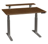 84806CC25 SmartMoves 48 in. Premium Desk w/ Elevated Shelf and Adjustable Height Base
