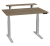 84804FS27 SmartMoves 48 in. Premium Desk w/ Elevated Shelf and Adjustable Height Base