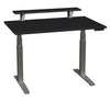 48 Inch Premium Desk Elevated Shelf Adjustable Height Base 1