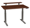 84806CC23 SmartMoves 48 in. Premium Desk w/ Elevated Shelf and Adjustable Height Base