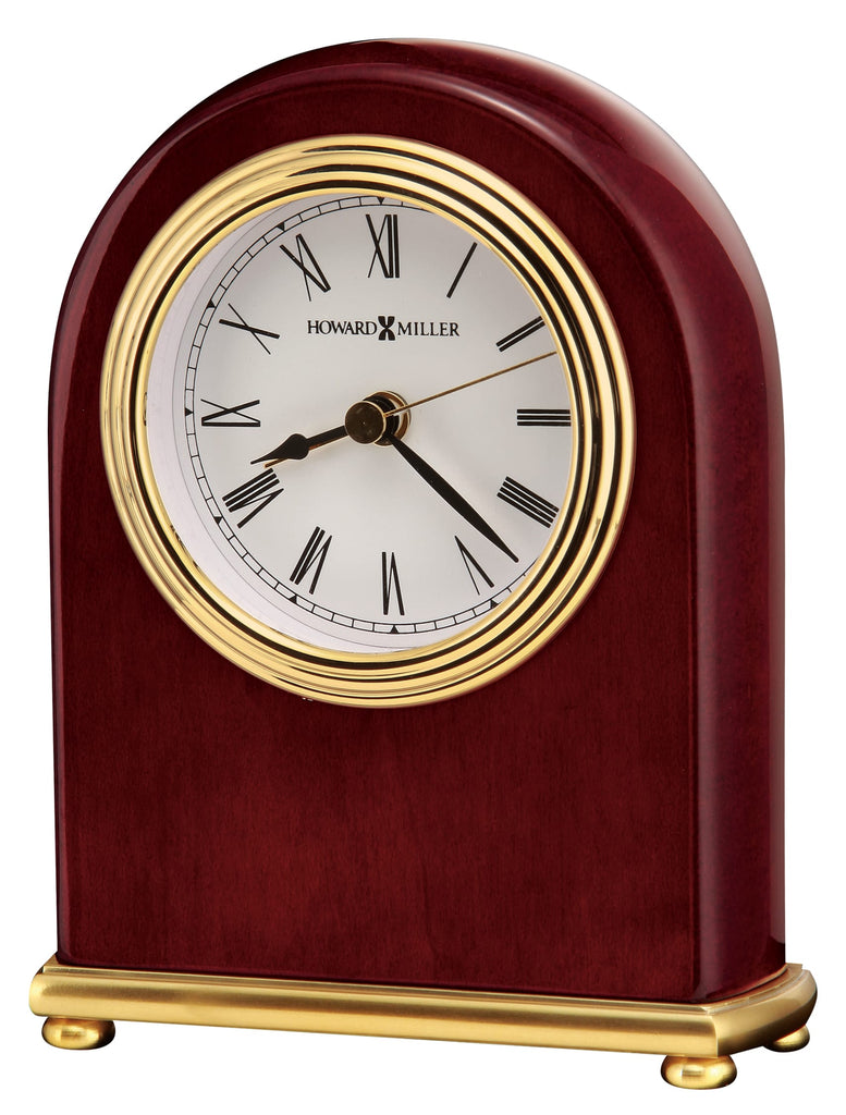 613487 Rosewood Arch Tabletop Clock
