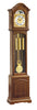 Kieninger Antique Grandfather Clock with Moon Dial and Lyre Pendulum & Turnkey Setup