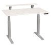 48 Inch Premium Desk Elevated Shelf Adjustable Height Base 1