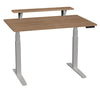 84804FS24 SmartMoves 48 in. Premium Desk w/ Elevated Shelf and Adjustable Height Base