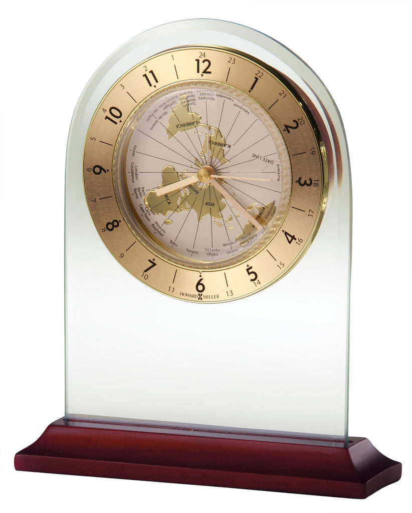 645603 World Time Arch Tabletop Clock