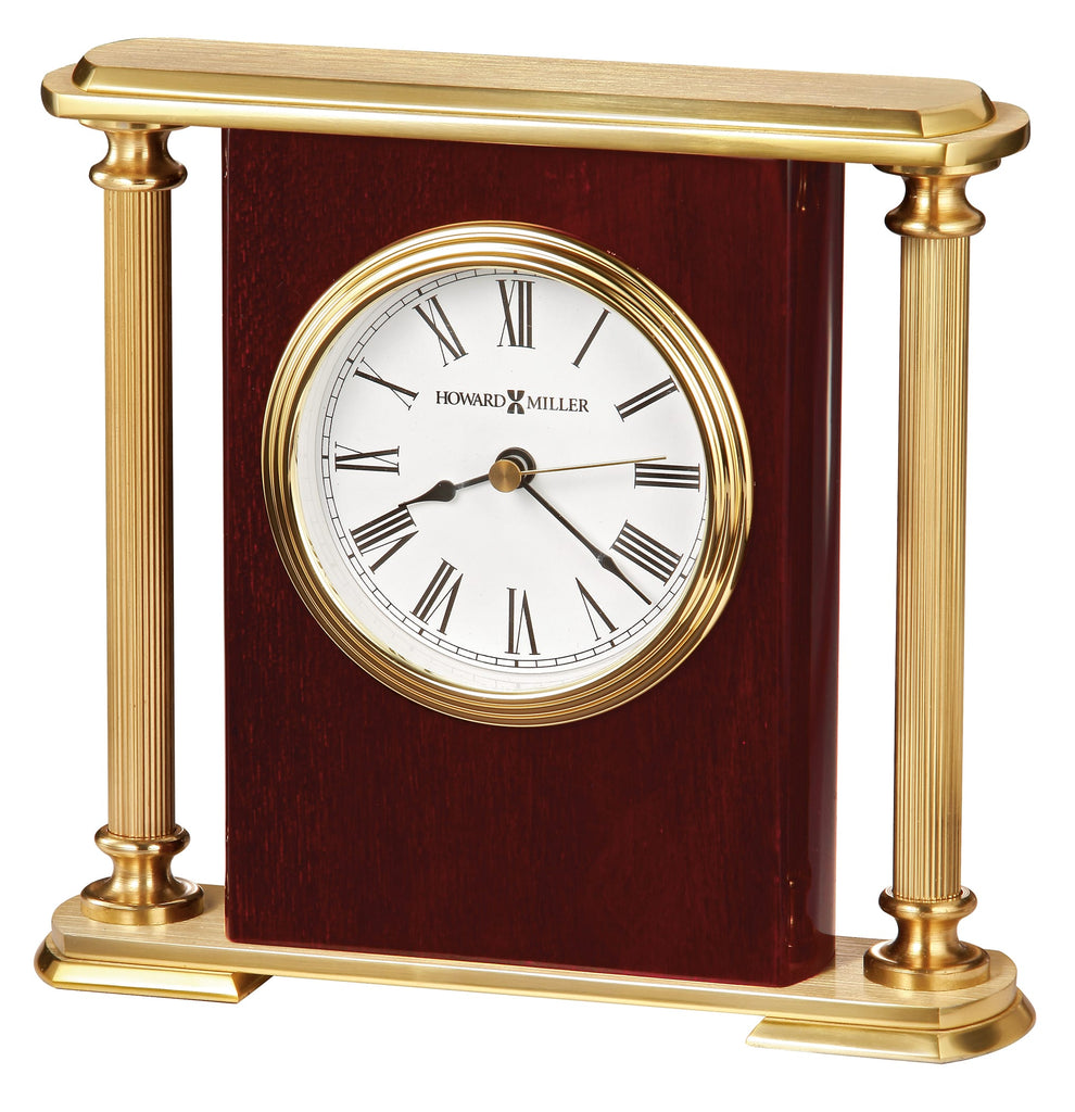 645104 Rosewood Encore Bracket Tabletop Clock