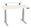 48 Inch Premium Desk Elevated Shelf Adjustable Height Base 1