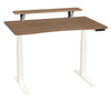 84805CW24 SmartMoves 48 in. Premium Desk w/ Elevated Shelf and Adjustable Height Base