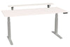 SmartMoves 72 in. Desk w/ Elevated Shelf and Adjustable Height Base