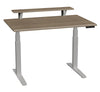 84806FS27 SmartMoves 48 in. Premium Desk w/ Elevated Shelf and Adjustable Height Base